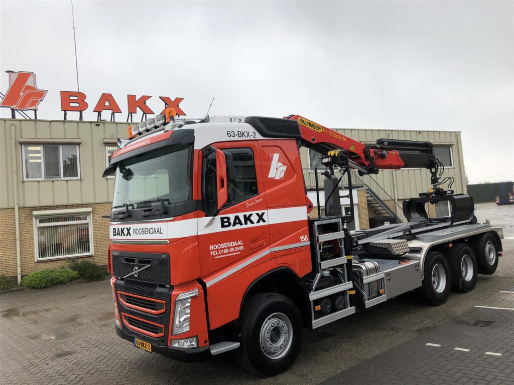Bakx truck voor Bakx bedrijf